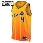 Maillot NBA Charlotte Hornets Sion James Jordan 2025-26 City Edition Or Swingman - Enfant